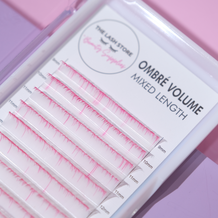 Coloured Volume 0.07 Lash Trays